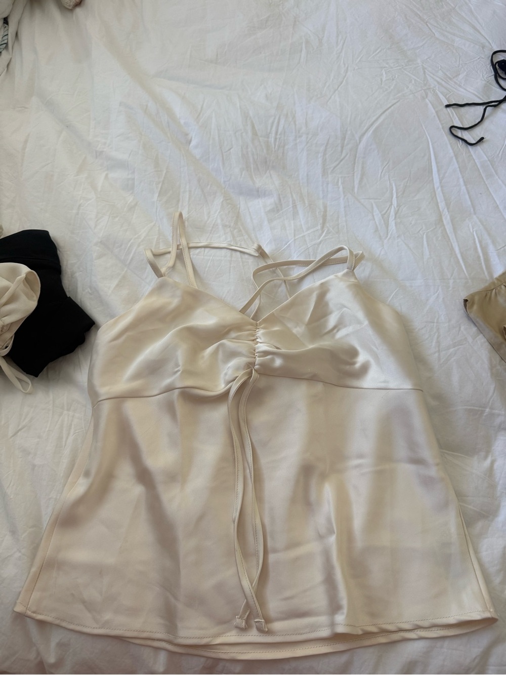 Satin top